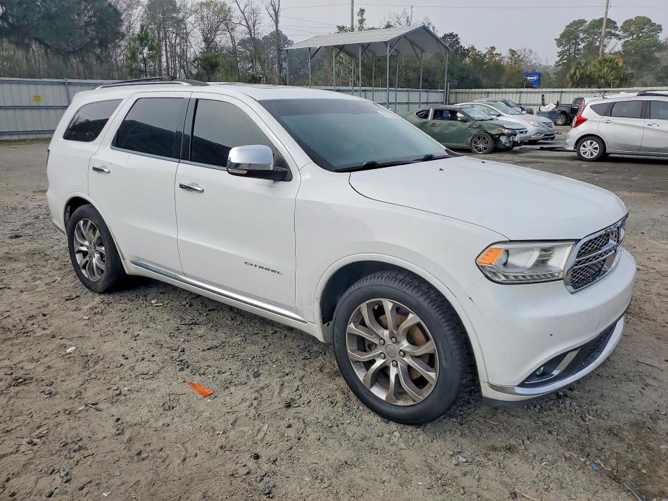 2016 Dodge Durango VIN 1C4RDHEG1GC452032 COPART salvage auction — SIDE, Ga - Cert Of Title-Salvage, sold $1,750 on 2026-07-02 (photo 4)