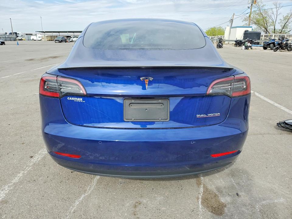 2022 Tesla VIN 5YJ3E1EC3NF359133 COPART salvage auction — FRONT END, Tx - Salvage Vehicle Title, sold $4,750 on 2026-07-10 (photo 6)