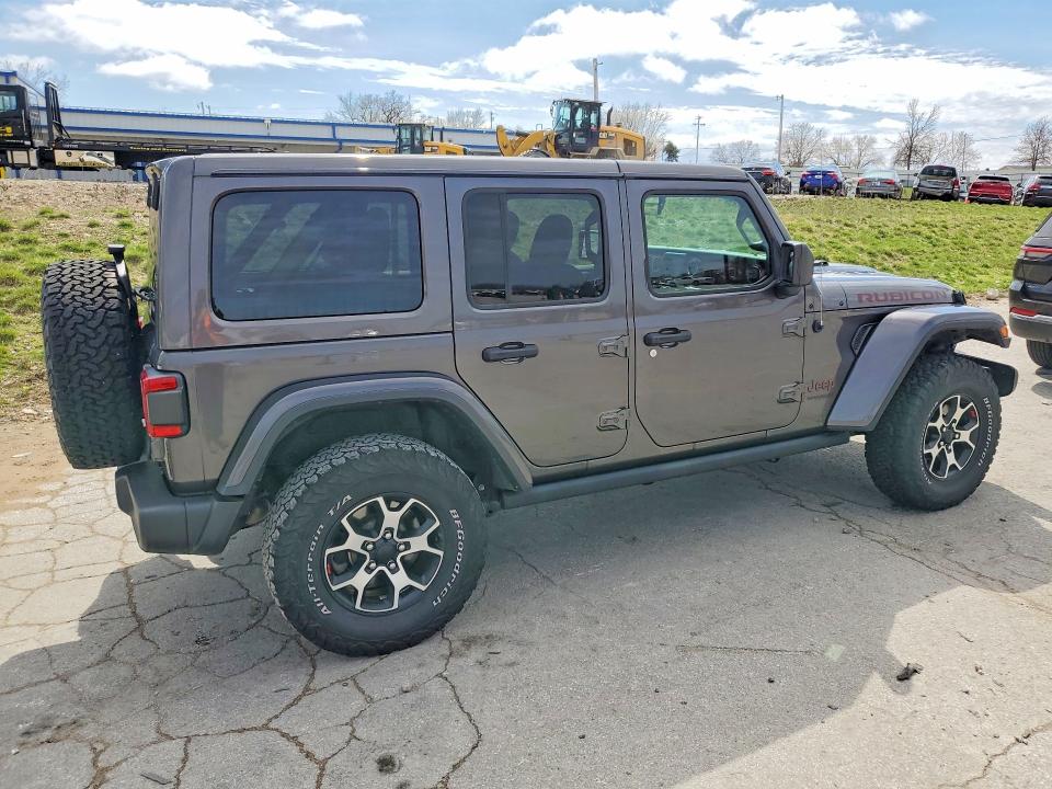 2021 Jeep Wrangler unlimited VIN 1C4HJXFG3MW617280 COPART salvage auction — MINOR DENT/SCRATCHES, Mo - Certificate Of Title, sold $23,500 on 2026-07-09 (photo 3)