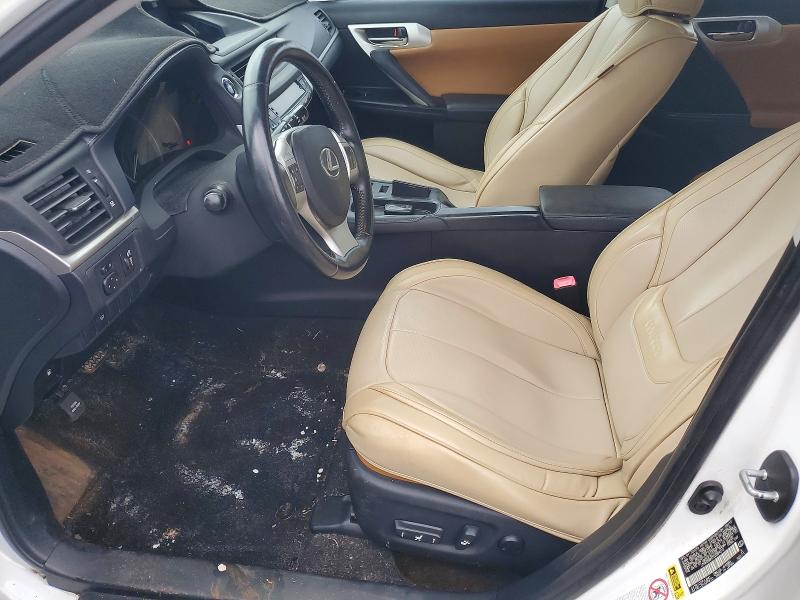 2012 Lexus VIN JTHKD5BH7C2089215 COPART salvage auction — WATER/FLOOD, Hi - Certificate Of Title, sold $1,400 on 2026-07-27 (photo 7)