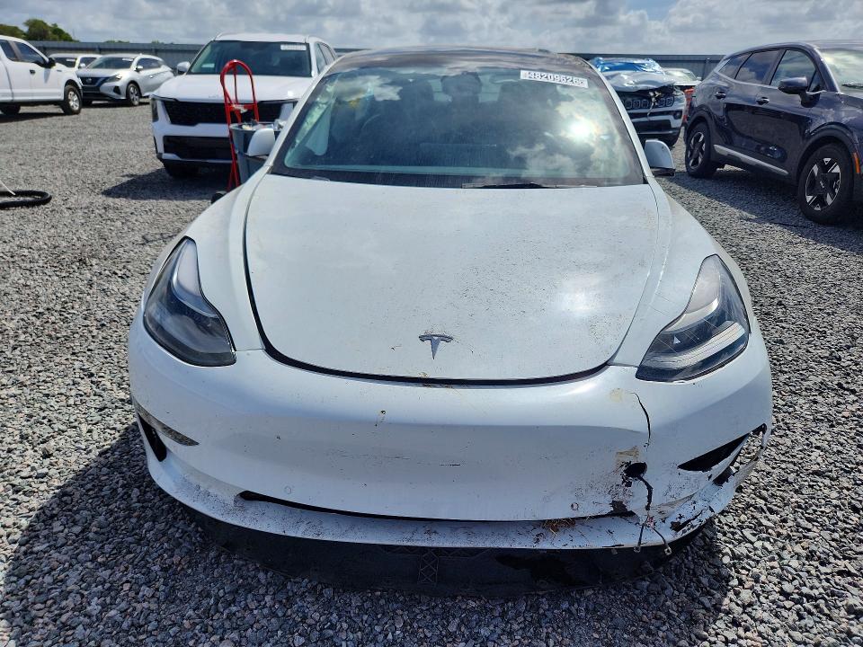 2022 Tesla Model 3 VIN 5YJ3E1EA0NF369214 COPART salvage auction — FRONT END, FL - CERTIFICATE OF DESTRUCTION, sold $3,100 on 2026-07-14 (photo 5)