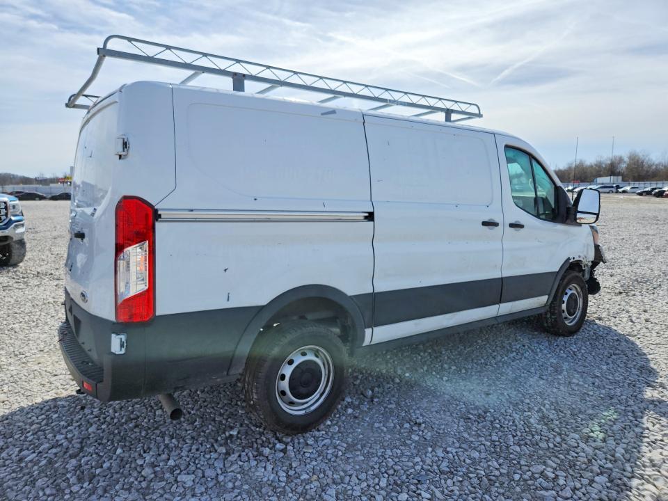2025 Ford Transit VIN 1FTBR1Y86SKA45675 COPART salvage auction — FRONT END, Il - Salvage Certificate, sold $3,200 on 2026-07-29 (photo 3)