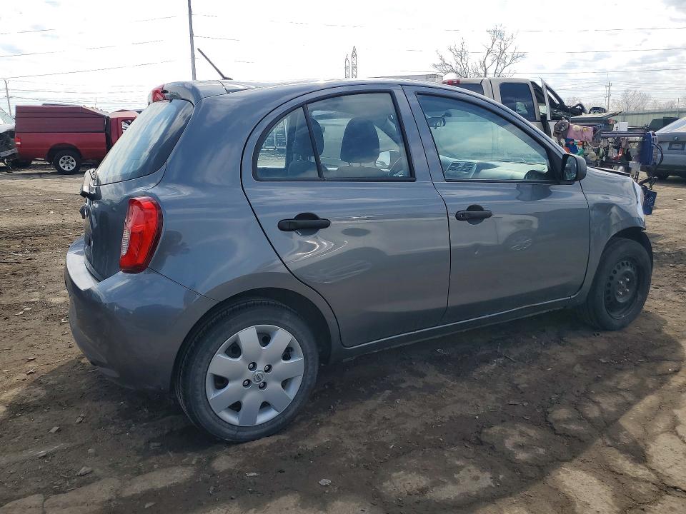 2019 Nissan Micra VIN 3N1CK3CP1KL236232 COPART salvage auction — MECHANICAL, On - Permit Salvage, sold $300 on 2026-07-07 (photo 3)
