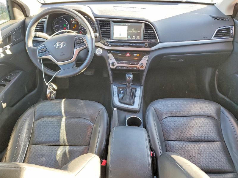 2017 Hyundai Elantra VIN KMHD84LF3HU087474 COPART salvage auction — FRONT END, Salvage Title, sold $1,300 on 2026-07-23 (photo 8)