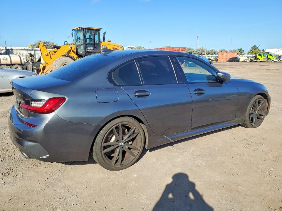 2019 BMW 3er VIN WBA5R1C53KAJ99273 COPART salvage auction — WATER/FLOOD, Hi - Certificate Of Salvage, sold $6,300 on 2026-07-27 (photo 3)