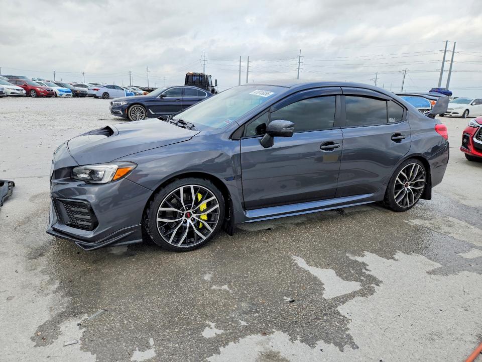 2021 Subaru Wrx VIN JF1VA2E69M9812657 COPART salvage auction — FRONT END, Tx - Certificate Of Title, sold $10,500 on 2026-07-11 (photo 1)