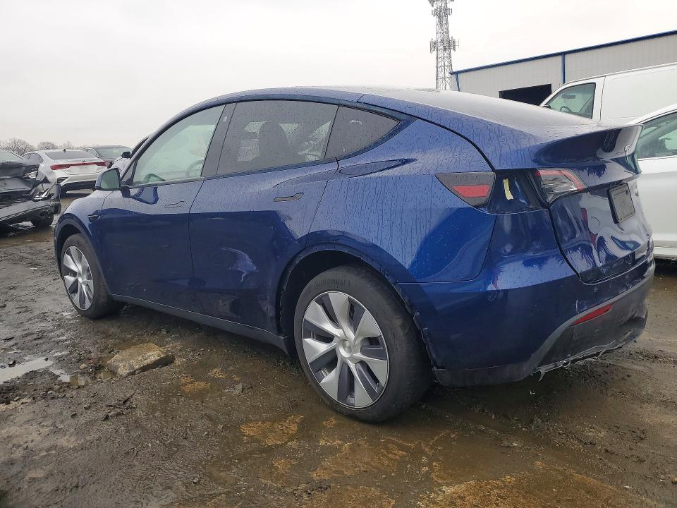 2023 Tesla Model y VIN 7SAYGDEE3PA116170 COPART salvage auction — REAR END, Nj - Cert Of Title-Salvage, sold $225 on 2026-07-27 (photo 2)