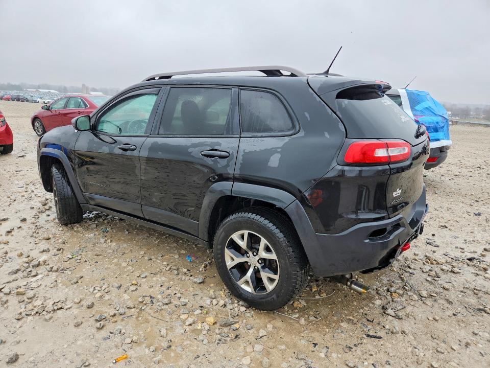 2014 Jeep Cherokee VIN 1C4PJMBS9EW188216 COPART salvage auction — FRONT END, Mi - Certificate Of Title, sold $875 on 2026-07-02 (photo 2)