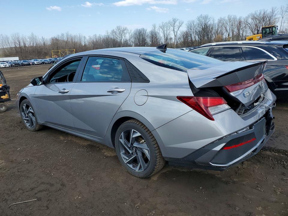 2025 Hyundai Elantra VIN KMHLM4DG0SU987478 COPART salvage auction — REAR END, Ct - Cert Of Title-Salvage, sold $7,100 on 2026-07-14 (photo 2)