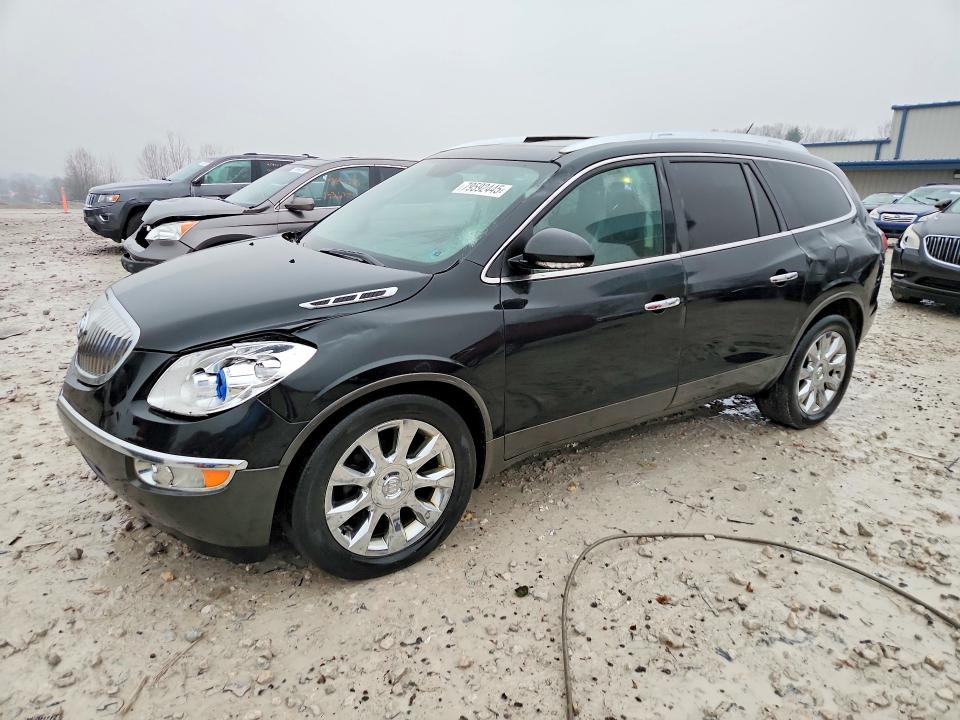 2011 Buick Enclave VIN 5GAKVCED7BJ317845 COPART salvage auction — FRONT END, Mi - Scrap Cert Of Title-Flood Veh, sold $175 on 2026-07-23 (photo 1)