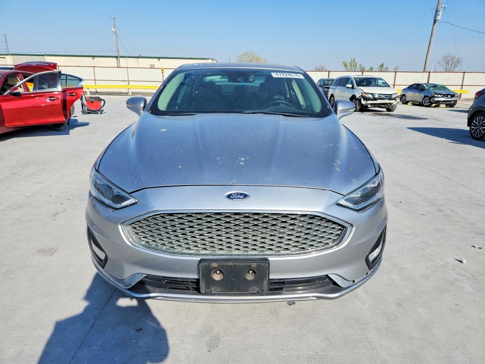 2020 Ford Fusion VIN 3FA6P0D99LR117312 COPART salvage auction — REAR END, Tx - Salvage Vehicle Title, sold $2,000 on 2026-07-02 (photo 5)