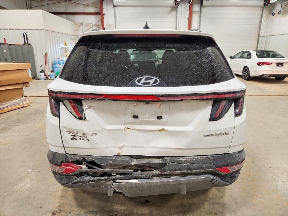 2024 Hyundai Tucson VIN KM8JECD13RU148879 COPART salvage auction — REAR END, Wi - Cert Of Title-Salvage Vehicle, sold $13,500 on 2026-07-14 (photo 6)