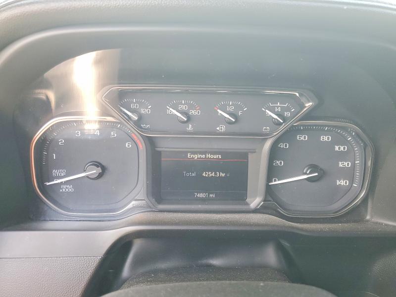 2021 Gmc SIERRA VIN 1GTR9CED4MZ406438 COPART salvage auction — MINOR DENT/SCRATCHES, Tx - Certificate Of Title, sold $4,550 on 2026-06-29 (photo 9)
