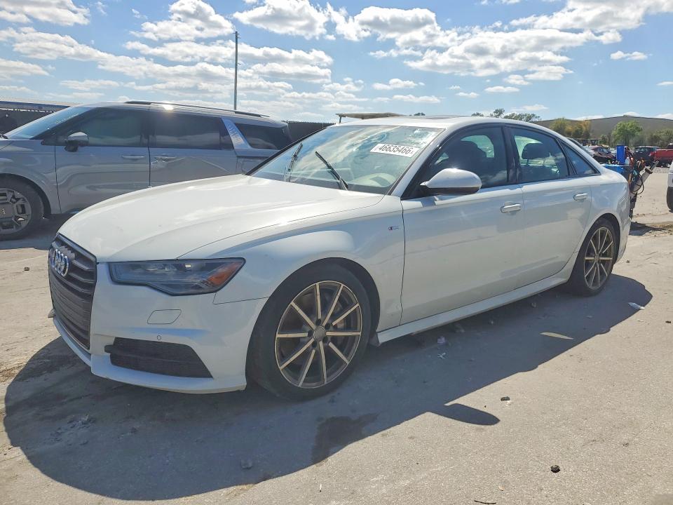 2018 Audi A6 VIN WAUG8AFC7JN025669 COPART salvage auction — REAR END, Fl - Certificate Of Title, sold $4,250 on 2026-07-09 (photo 1)