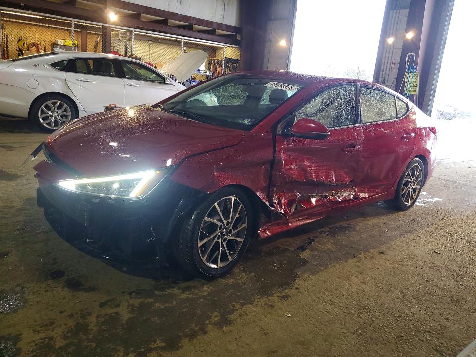 2019 Hyundai VIN KMHD84LF1KU790224 COPART salvage auction — FRONT END, Nj - Cert Of Title-Salvage, sold $2,300 on 2026-07-29 (photo 1)