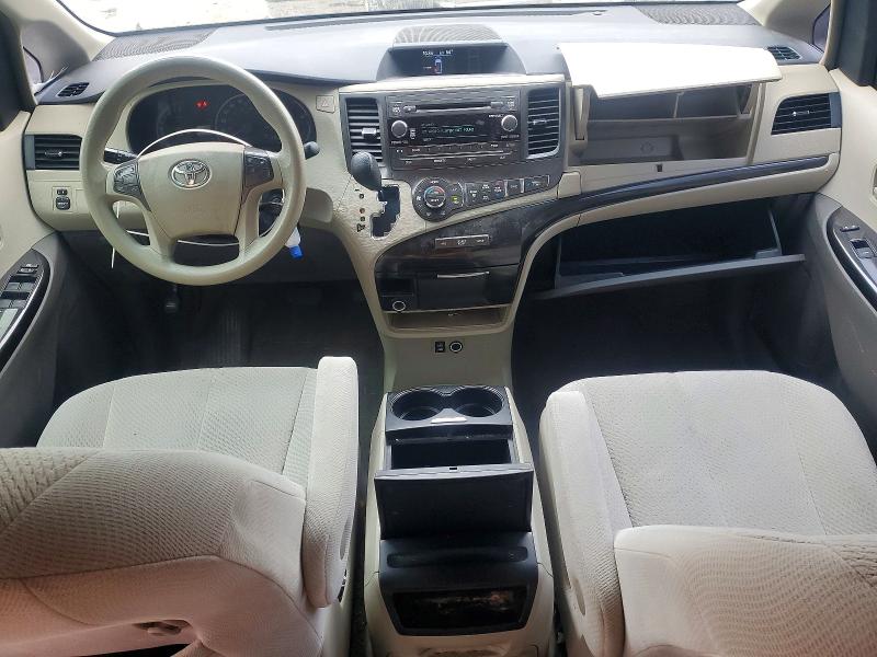2014 Toyota Sienna VIN 5TDKK3DC7ES408069 COPART salvage auction — NORMAL WEAR, Fl - Cert Of Title Slvg Rebuildable, sold $3,000 on 2026-07-31 (photo 8)