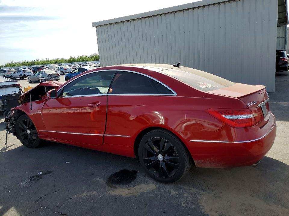 2012 Mercedes-benz E-class VIN WDDKJ5KB8CF154626 COPART salvage auction — FRONT END, CA - SALVAGE CERTIFICATE, sold $250 on 2026-08-06 (photo 2)