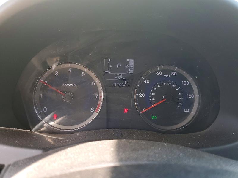 2017 Hyundai Accent VIN KMHCT4AE7HU343166 COPART salvage auction — FRONT END, Salvage Title, sold $1,100 on 2026-07-20 (photo 9)