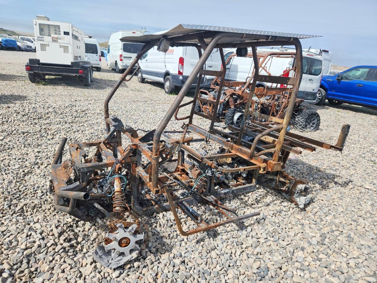 2009 Polaris Ranger VIN 4XAHH68A294897959 COPART salvage auction — Burn, UT - SALVAGE CERTIFICATE, sold $1 on 2026-06-26 (photo 2)