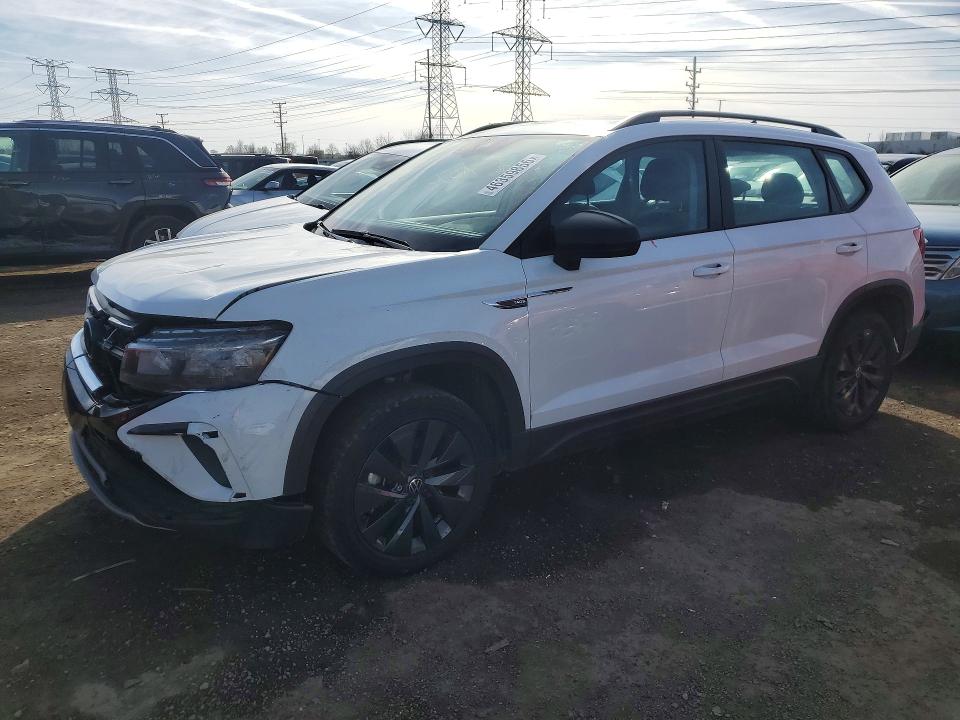 2024 Volkswagen Taos VIN 3VV5X7B23RM120475 COPART salvage auction — FRONT END, Tx - Certificate Of Title, sold $7,100 on 2026-07-28 (photo 1)