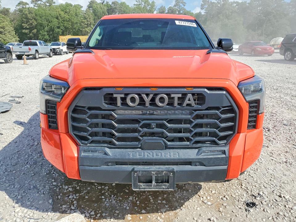 2023 Toyota Tundra VIN 5TFPC5DB1PX024596 COPART salvage auction — REAR END, Tx - Certificate Of Title, sold $23,600 on 2026-07-28 (photo 5)