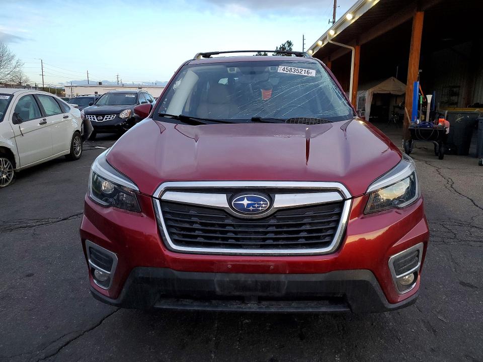2021 Subaru Forester VIN JF2SKASCXMH483084 COPART salvage auction — ROLLOVER, Id - Salvage Certificate Of Title, sold $2,900 on 2026-07-14 (photo 5)