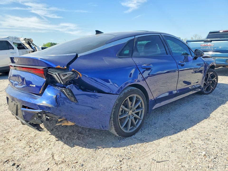 2025 Kia K5 VIN KNAG64J78S5296727 COPART salvage auction — FRONT END, Tx - Salvage Vehicle Title, sold $4,400 on 2026-07-28 (photo 3)