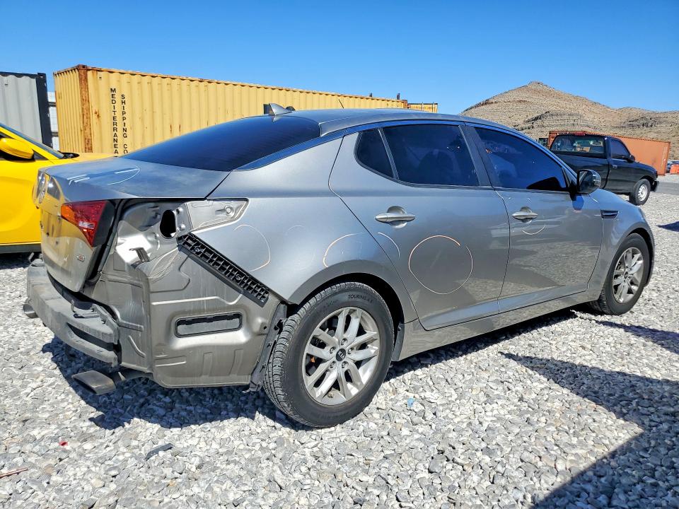 2011 Kia VIN KNAGM4A77B5067736 COPART salvage auction — REAR END, Nv - Salvage Title, sold $750 on 2026-07-06 (photo 3)