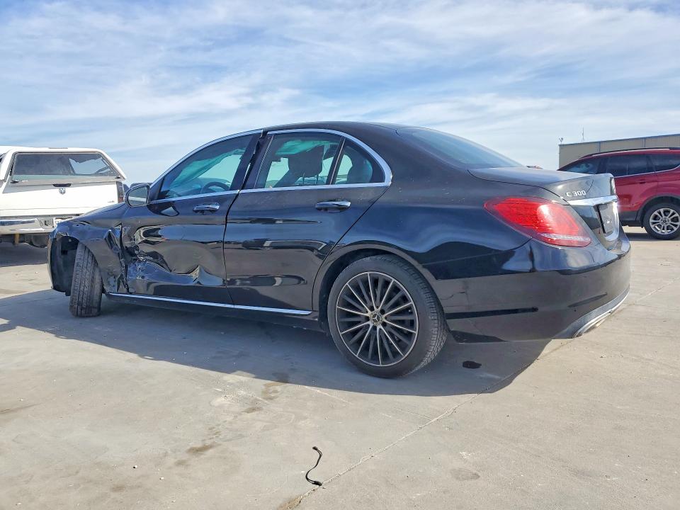 2021 Mercedes-benz C-klasse VIN W1KWF8DB2MR637224 COPART salvage auction — SIDE, Tx - Salvage Vehicle Title, sold $9,000 on 2026-07-02 (photo 2)