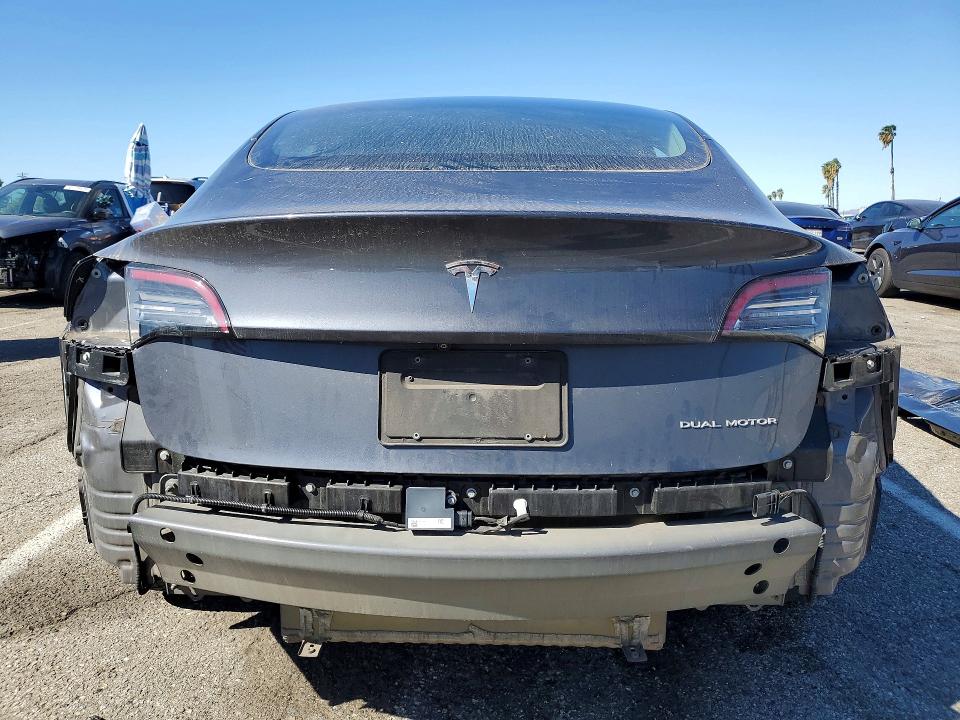 2019 Tesla Model 3 VIN 5YJ3E1EB3KF205556 COPART salvage auction — SIDE, Ca - Salvage Certificate, sold $4,800 on 2026-07-17 (photo 6)