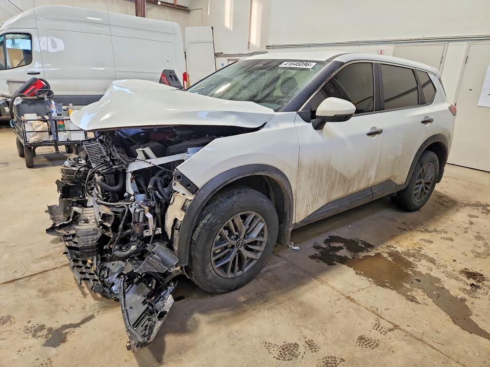 2025 Nissan Rogue VIN JN8BT3ABXSW418278 COPART salvage auction — FRONT END, Ab - Bos - Salvage, sold $2,500 on 2026-07-09 (photo 1)