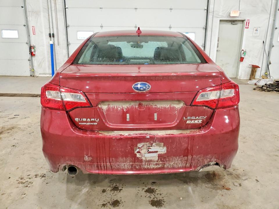 2017 Subaru LEGACY VIN 4S3BNAH68H3043469 COPART salvage auction — FRONT END, Vt - Cert Of Title-Parts Only Salva, sold $700 on 2026-07-08 (photo 6)