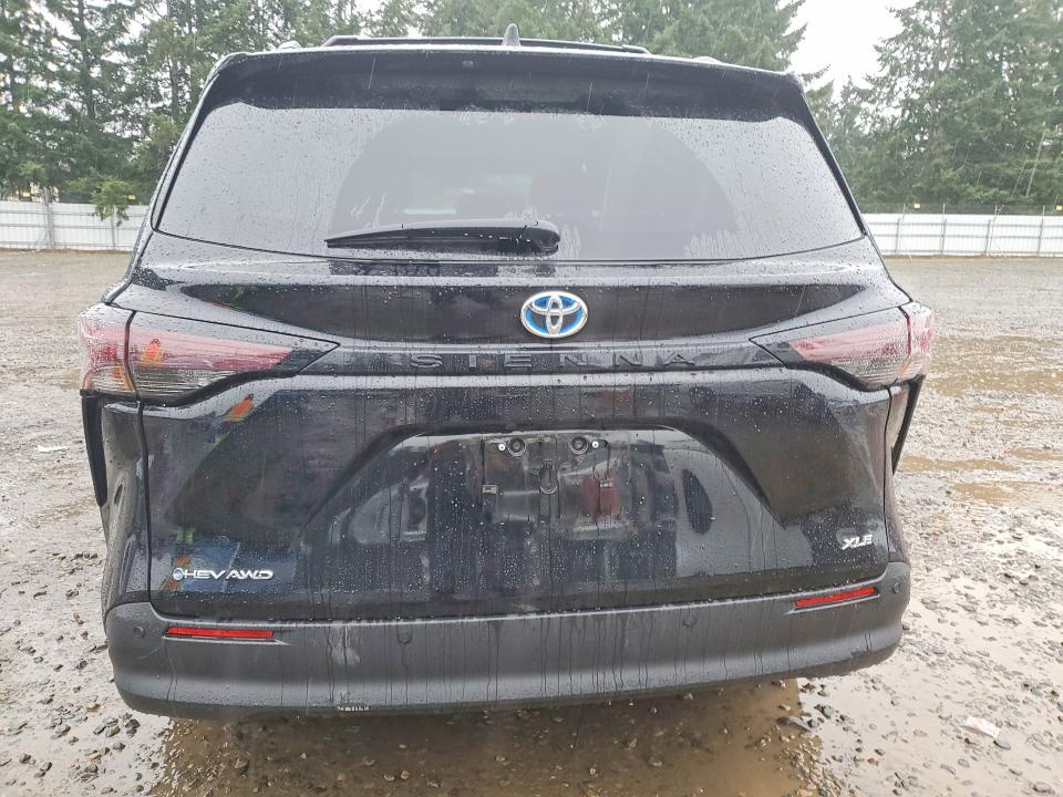 2025 Toyota Sienna VIN 5TDJSKFC7SS186289 COPART salvage auction — SIDE, WA - BILL OF SALE, sold $24,400 on 2026-07-10 (photo 6)