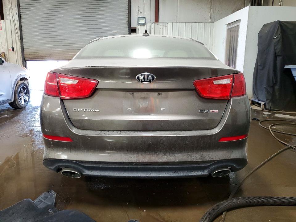 2014 Kia Optima VIN 5XXGN4A71EG339312 COPART salvage auction — SIDE, Il - Salvage Certificate, sold $1,500 on 2026-07-30 (photo 6)