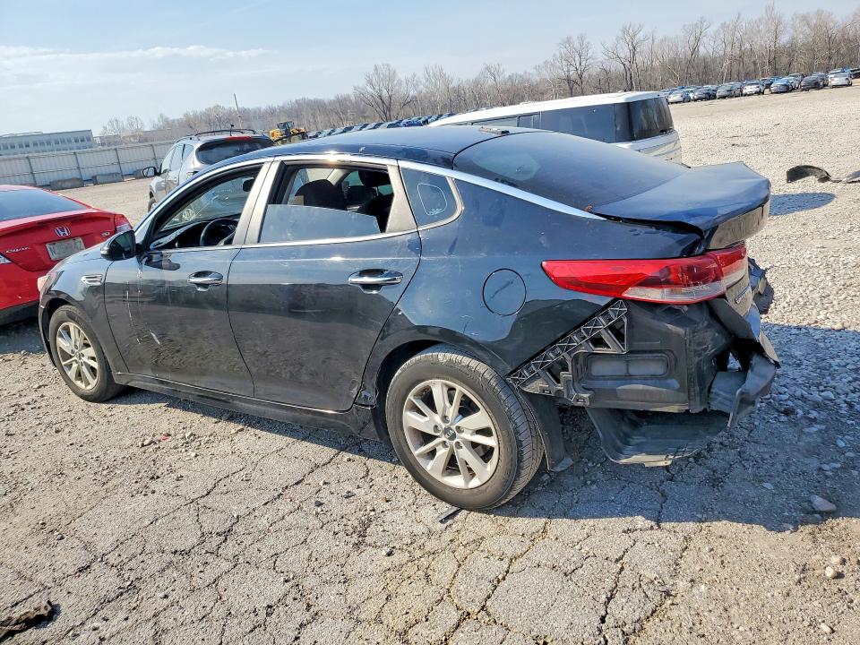 2016 Kia Optima VIN 5XXGT4L34GG029061 COPART salvage auction — REAR END, Mo - Salvage Certificate Of Title, sold $625 on 2026-07-31 (photo 2)