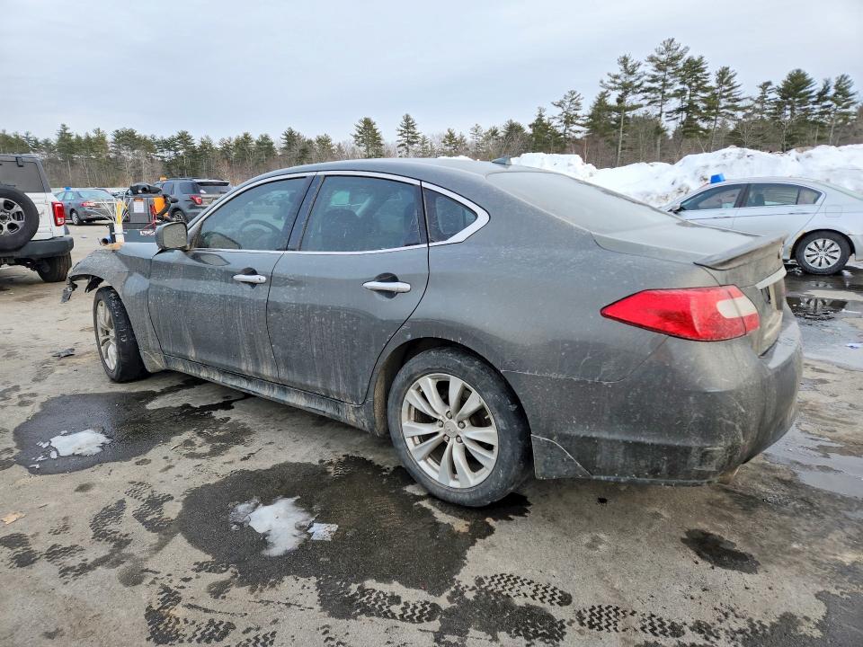 2011 Infiniti M37 VIN JN1BY1AP5BM320108 COPART salvage auction — FRONT END, FL - CERT OF TITLE SLVG REBUILDABLE, sold $150 on 2026-07-17 (photo 2)