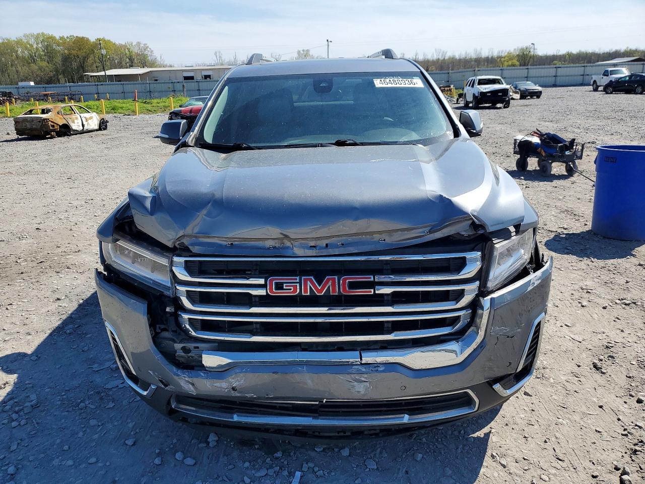 2022 GMC Acadia VIN 1GKKNMLS7NZ143212 COPART salvage auction — Front End, AL - CERT OF TITLE-SALVAGE TITLE, sold $6,600 on 2026-07-09 (photo 5)