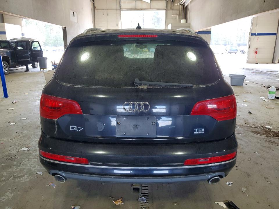 2012 Audi Q7 VIN WA1VMAFE2CD009020 COPART salvage auction — MECHANICAL, TX - SALVAGE VEHICLE TITLE, sold $525 on 2026-07-24 (photo 6)