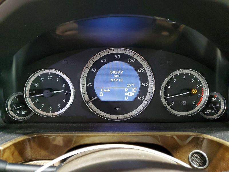 2010 Mercedes-benz E-class VIN WDDHF8HB5AA230396 COPART salvage auction — FRONT END, Ny - Mv907A-Parts Only, sold $1,200 on 2026-07-15 (photo 9)
