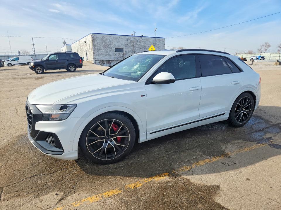 2019 Audi Q8 VIN WA1FVAF18KD007849 — COPART salvage auction photo