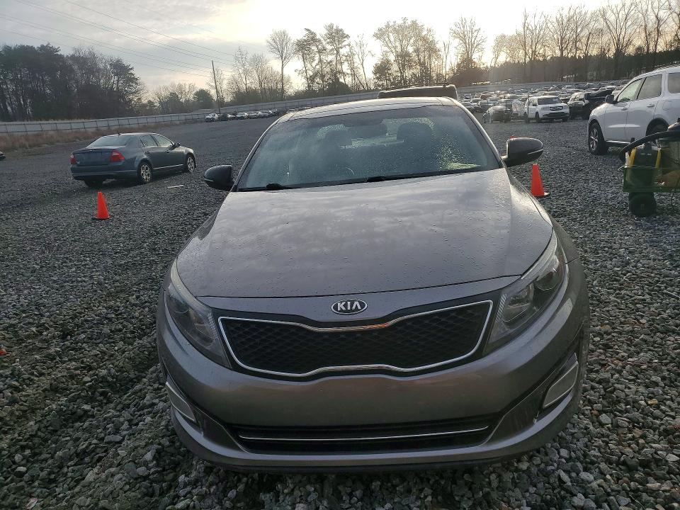 2015 Kia Optima VIN 5XXGN4A72FG517424 COPART salvage auction — FRONT END, Nc - Salvage Certificate Of Title, sold $1,400 on 2026-07-15 (photo 5)