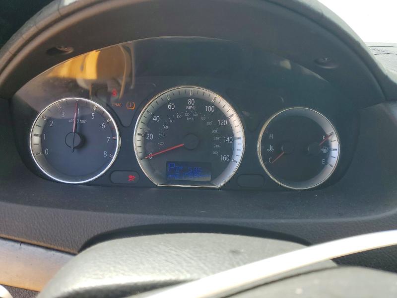 2010 Hyundai Sonata VIN 5NPET4AC8AH653046 COPART salvage auction — SIDE, FL - CERT OF TITLE SLVG REBUILDABLE, sold $525 on 2026-07-22 (photo 9)