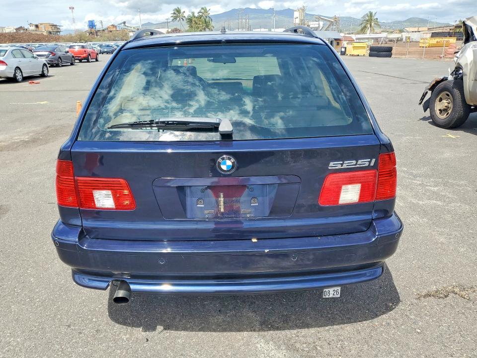 2003 BMW 5er VIN WBADS43403GE11878 COPART salvage auction — FRONT END, Hi - Certificate Of Salvage, sold $2 on 2026-08-03 (photo 6)