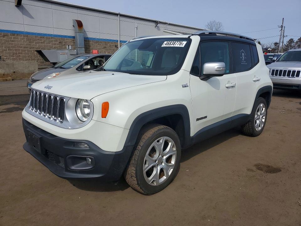 2015 Jeep VIN ZACCJBDT9FPB79586 COPART salvage auction — FRONT END, Ct - Cert Of Title-Salvage, sold $2,400 on 2026-07-02 (photo 1)