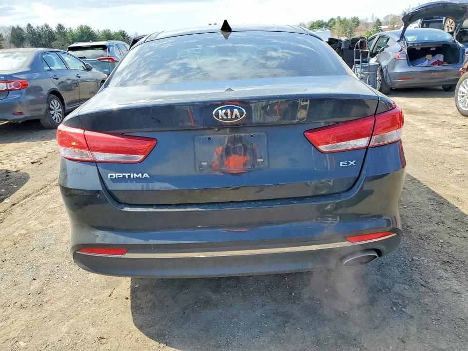 2017 Kia Optima VIN 5XXGU4L36HG169837 COPART salvage auction — SIDE, Md - Cert Of Salvage > 75% Damage, sold $1,100 on 2026-07-20 (photo 6)