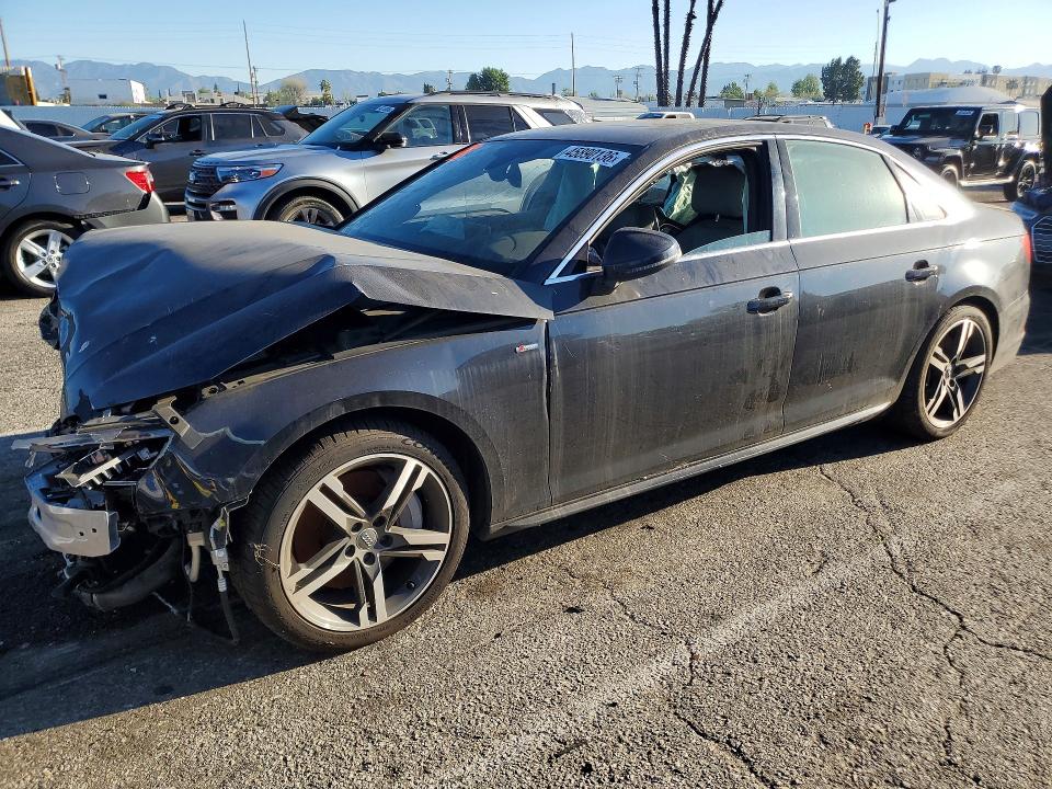 2017 Audi A4 VIN WAUENAF41HN014718 COPART salvage auction — FRONT END, Salvage Title, sold $60 on 2026-07-31 (photo 1)