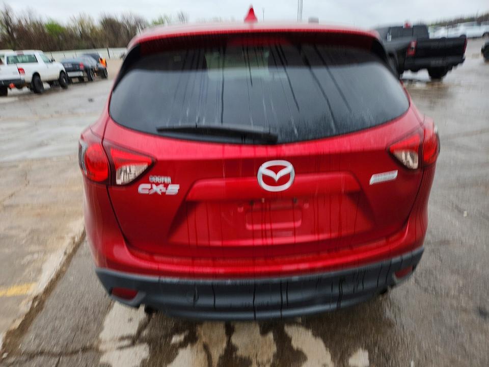 2014 Mazda Cx-5 VIN JM3KE2CY8E0396037 COPART salvage auction — FRONT END, Wv - Salvage Certificate, sold $2,850 on 2026-07-09 (photo 6)