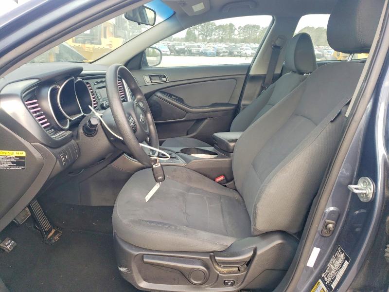 2015 Kia Optima VIN 5XXGM4A73FG471377 COPART salvage auction — SIDE, Nc - Salvage Certificate Of Title, sold $850 on 2026-07-09 (photo 7)