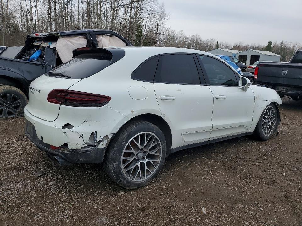 2018 Porsche Macan VIN WP1AA2A54JLB25220 COPART salvage auction — FRONT END, Salvage Title, sold $1,850 on 2026-08-11 (photo 3)