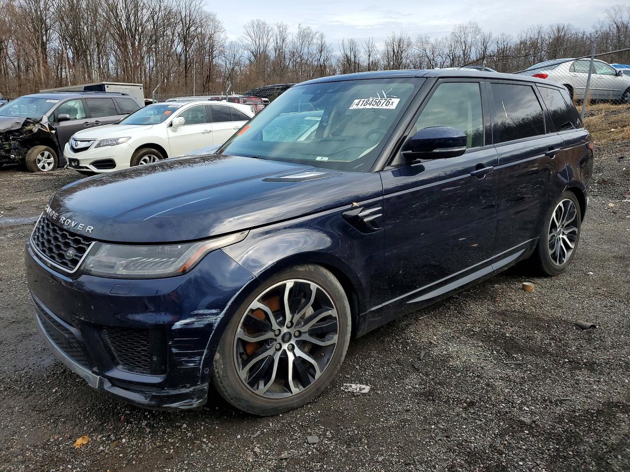 2020 Land Rover Range Rover Sport VIN SALWR2SU1LA707983 COPART salvage auction — Mechanical, WV - CERTIFICATE OF TITLE, sold $9,600 on 2026-07-03 (photo 1)